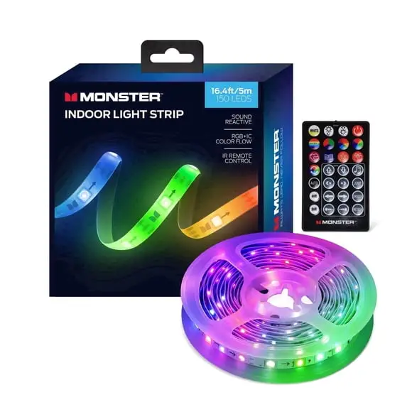 Monster 16.4ft LED Strip Lights RGBIC